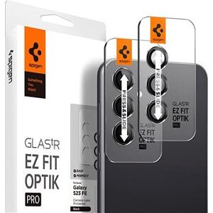Spigen Glass tR EZ Fit Optik Pro Black 2 Pack Samsung Galaxy S23 FE