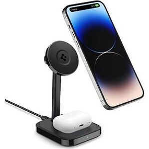 Spigen ArcField MagFit Dual Wireless Charger MagSafe/iPhone/AirPods 7,5 W/5 W PF2100 Black