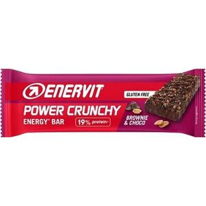 Enervit Power Crunchy Bar 40 g, brownie – čokoláda