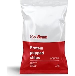GymBeam Proteínové čipsy 40 g Paprika