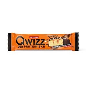 Nutrend QWIZZ Protein Bar 60 g, arašidové maslo