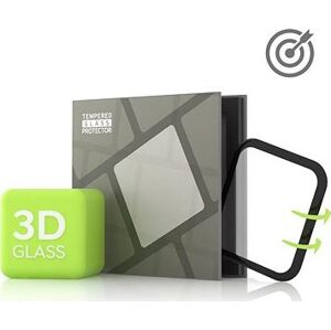 Tempered Glass Protector pre Apple Watch 7/8 41 mm, 3D Glass, vodoodolné + inštalačný rámček