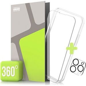 Tempered Glass Protector 360° na iPhone 14 Pro + sklo na kameru + ochranný rámik