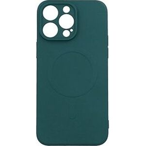 TopQ Kryt iPhone 15 Pro Max s MagSafe tmavo zelený 99945