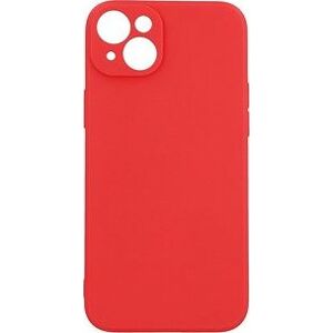 TopQ Kryt Pastel iPhone 15 Plus červený 111558