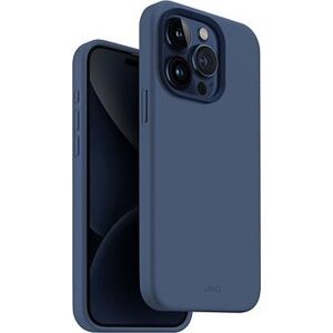 UNIQ Lino Hue MagClick ochranný kryt na iPhone 15 Pro, Navy (Blue)