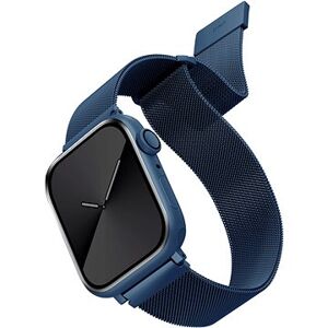 Uniq Dante remienok na Apple Watch 42/44/45/Ultra 49 mm modrý