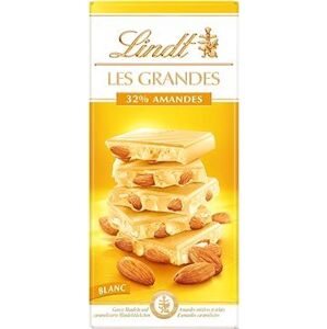 LINDT Les Grandes White Almond 150 g
