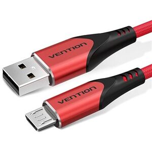 Vention Luxury USB 2.0 -> micro USB Cable 3A Red 1,5 m Aluminum Alloy Type