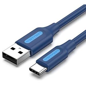 Vention USB 2.0 to USB-C 3A Cable 2 m Deep Blue
