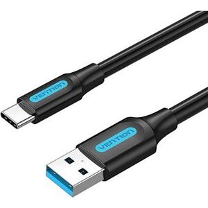 Vention USB 3.0 to USB-C Cable 1M Black PVC Type