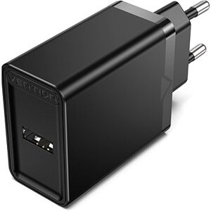 Vention 1-port USB Wall Charger (12 W) Black