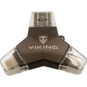 Viking USB Flash disk 3.0 4 v 1 32 GB čierny