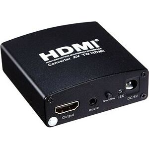 PremiumCord prevodník AV signálu a zvuku na HDMI