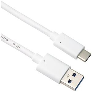 PremiumCord USB-C – USB 3.0 A (USB 3.2 Gen 2, 3 A, 10 Gbit/s) 0,5 m biely