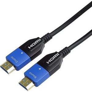 PremiumCord Ultra High Speed HDMI 2.1 optický AOC fiber kábel 8K@60Hz, pozlátené konektory 5 m