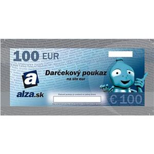 Darčekový poukaz Alza.sk na nákup tovaru v hodnote 100 €