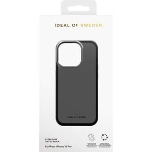 iDeal Of Sweden Ochranný kryt Clear Case na iPhone 15 Pro Tinted Black