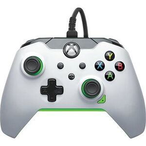 PDP Wired Controller – Neon White – Xbox