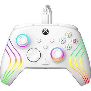 PDP Afterglow Wave Wired Controller – White – Xbox